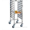 Stainless Steel Bread Pan Rack Trolley